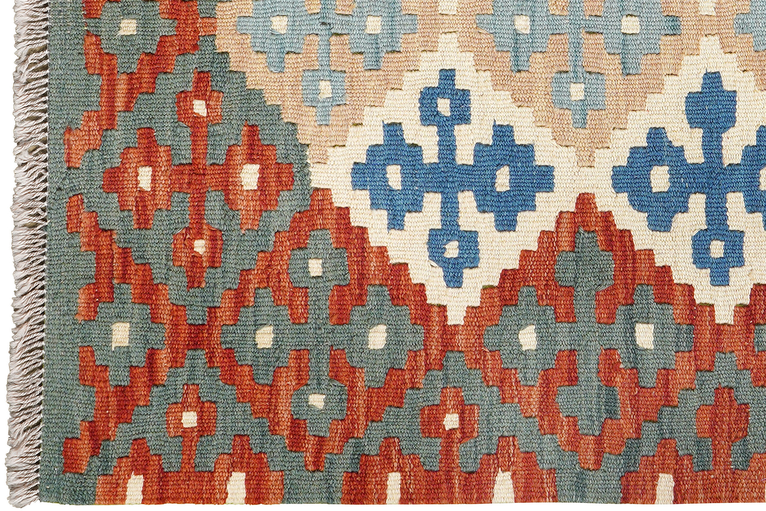 PersaTepp Teppich Kelim Gashgai bunt B/H/L: ca. 87x1x123 cm