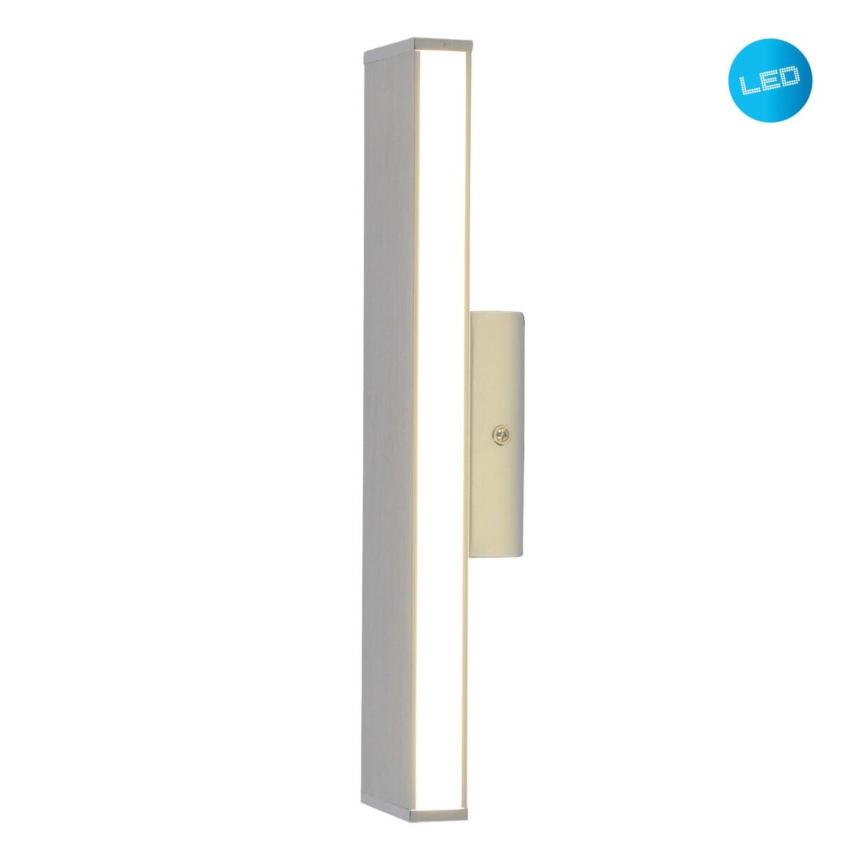 Näve Leuchten LED-Leuchten 1259042 Chrom Kunststoff Metall B/H/T: ca. 7x5,5x32 cm 1 Brennstellen