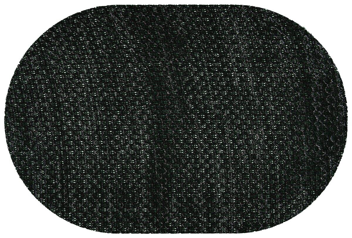 Platzset schwarz Polyester B/L: ca. 45x30 cm