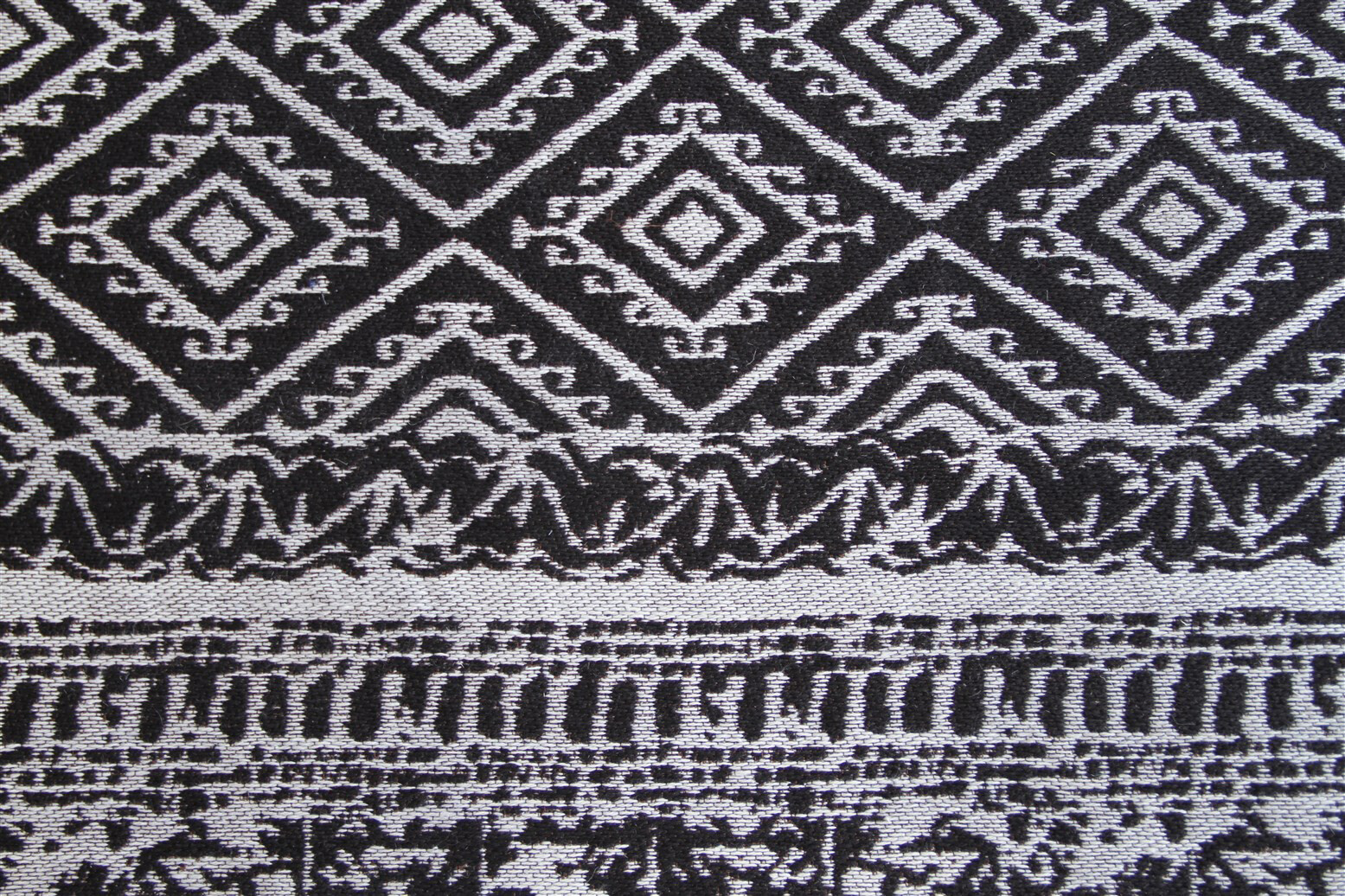 Kayoom Flachgewebeteppich Sunny 110 schwarz B/L: ca. 120x170 cm