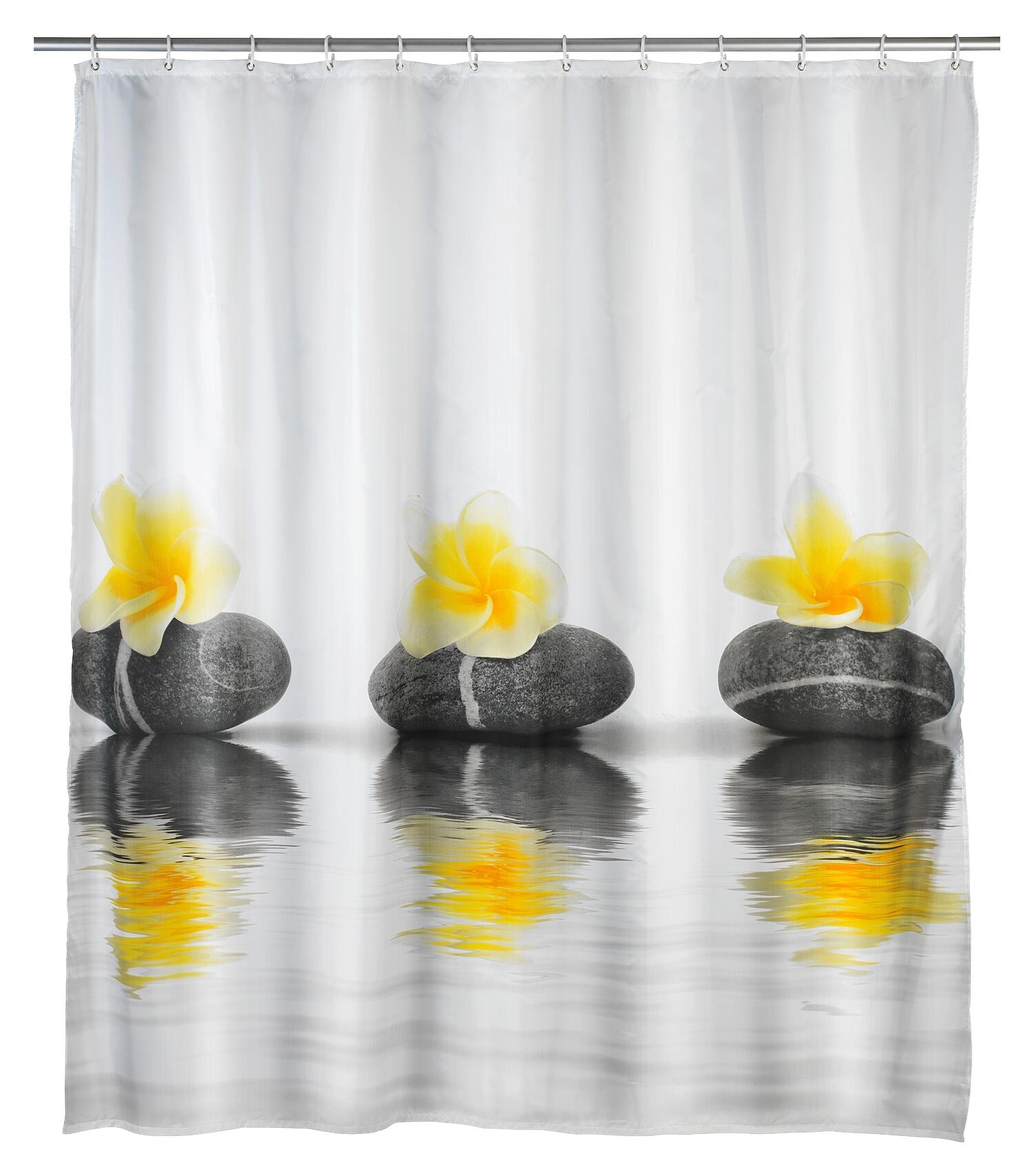 WENKO Duschvorhang bunt Polyester B/H: ca. 180x200 cm