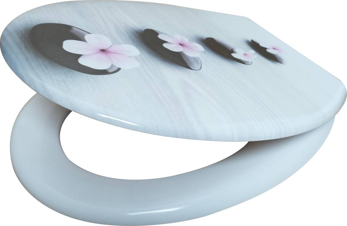 POCOline WC-Sitz Zen Flower Duroplast