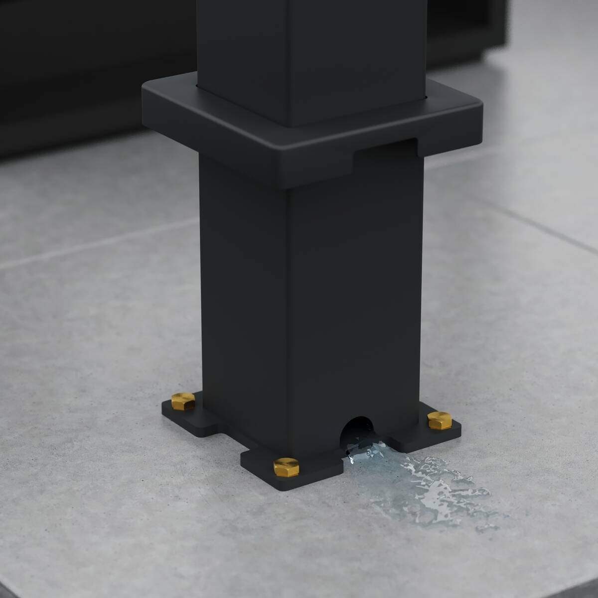 Paragon Outdoor Pergola Grand Tuscan anthrazit Aluminium B/H/L: ca. 370x256x310 cm