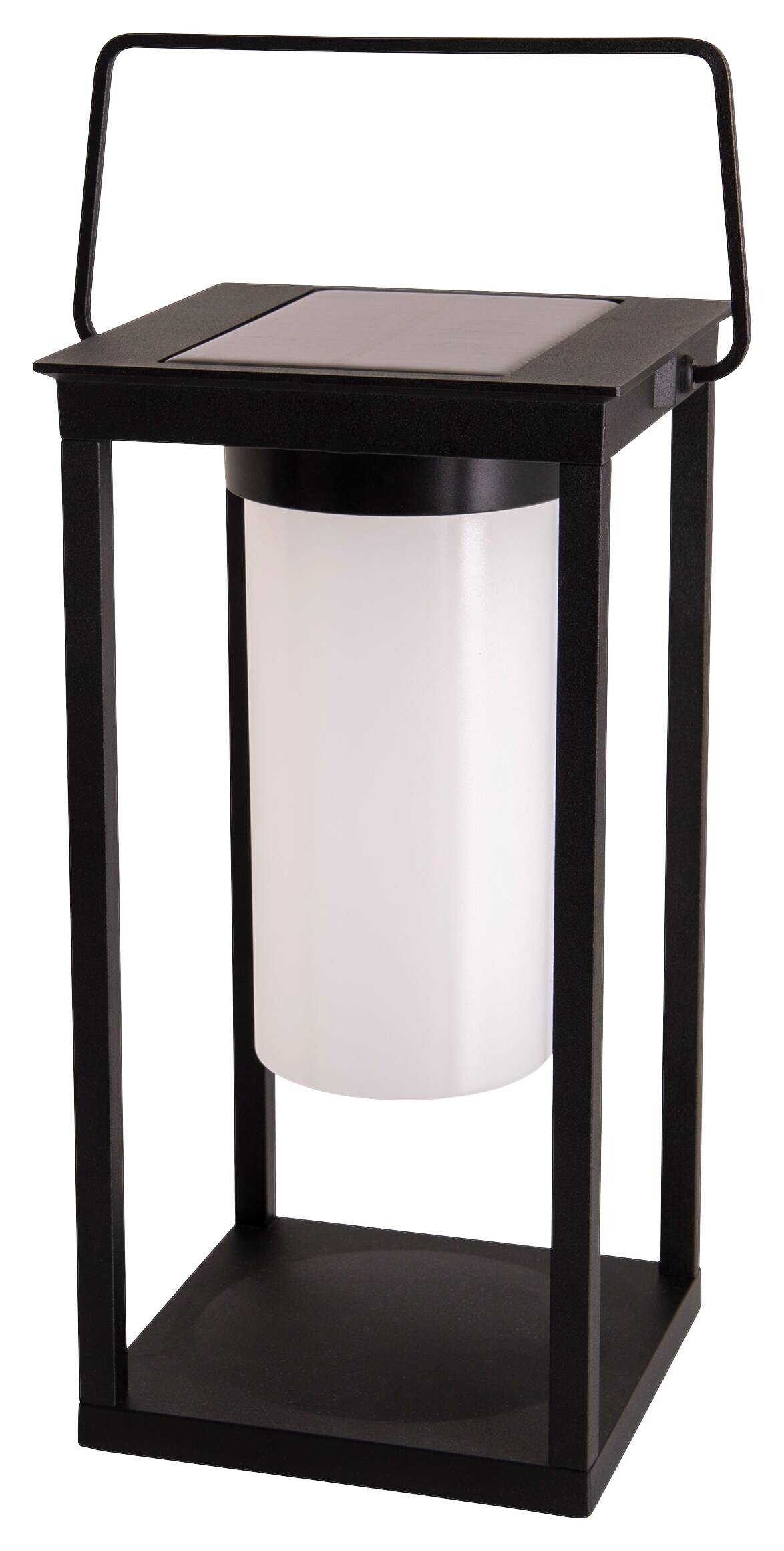 LED-Sockelleuchte 3180922 schwarz Aluminium Kunststoff B/H/L: ca. 14,5x28x14,5 cm