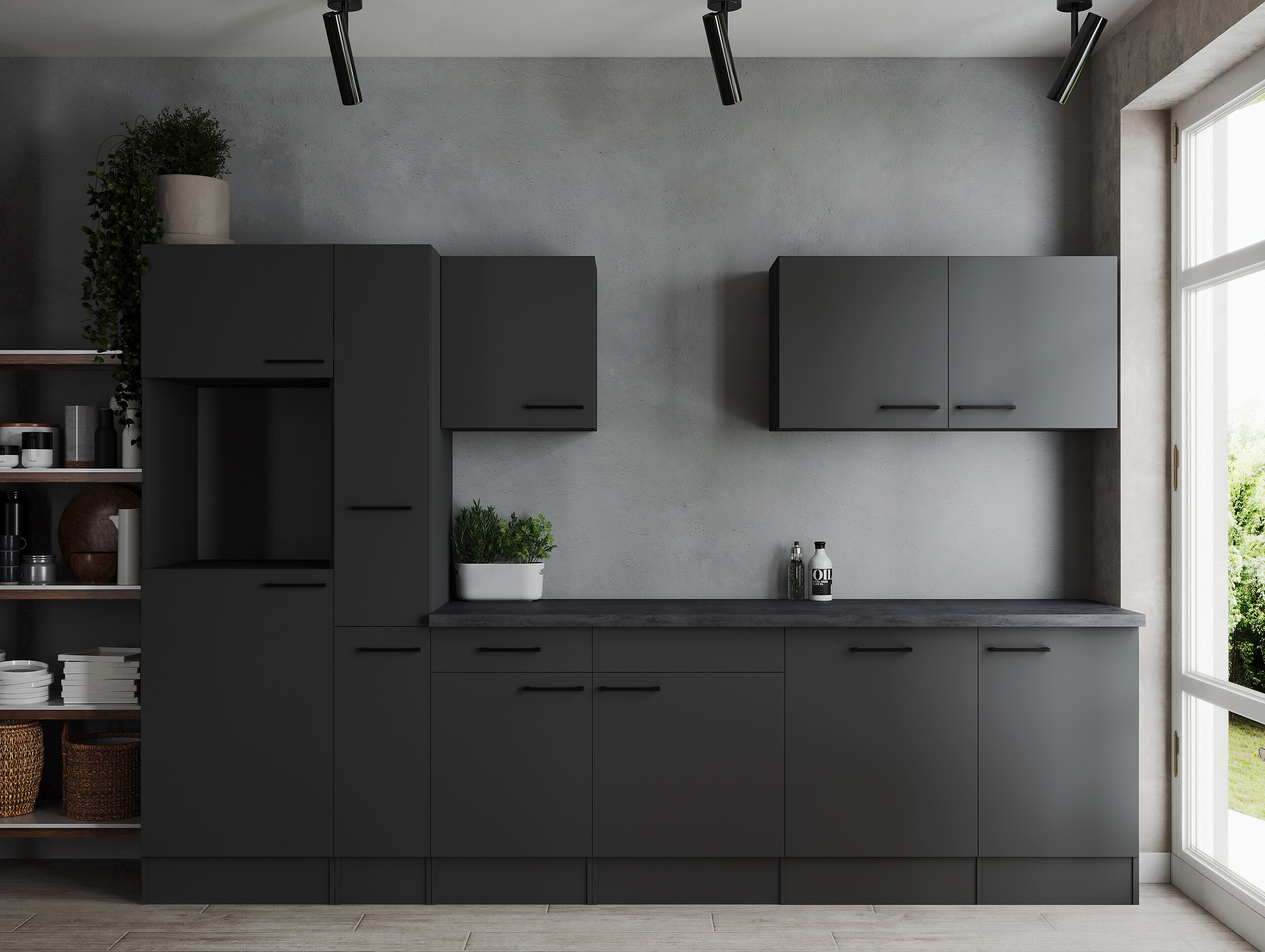 Küchenblock Oliver B/H/T: ca. 310x205x60 cm