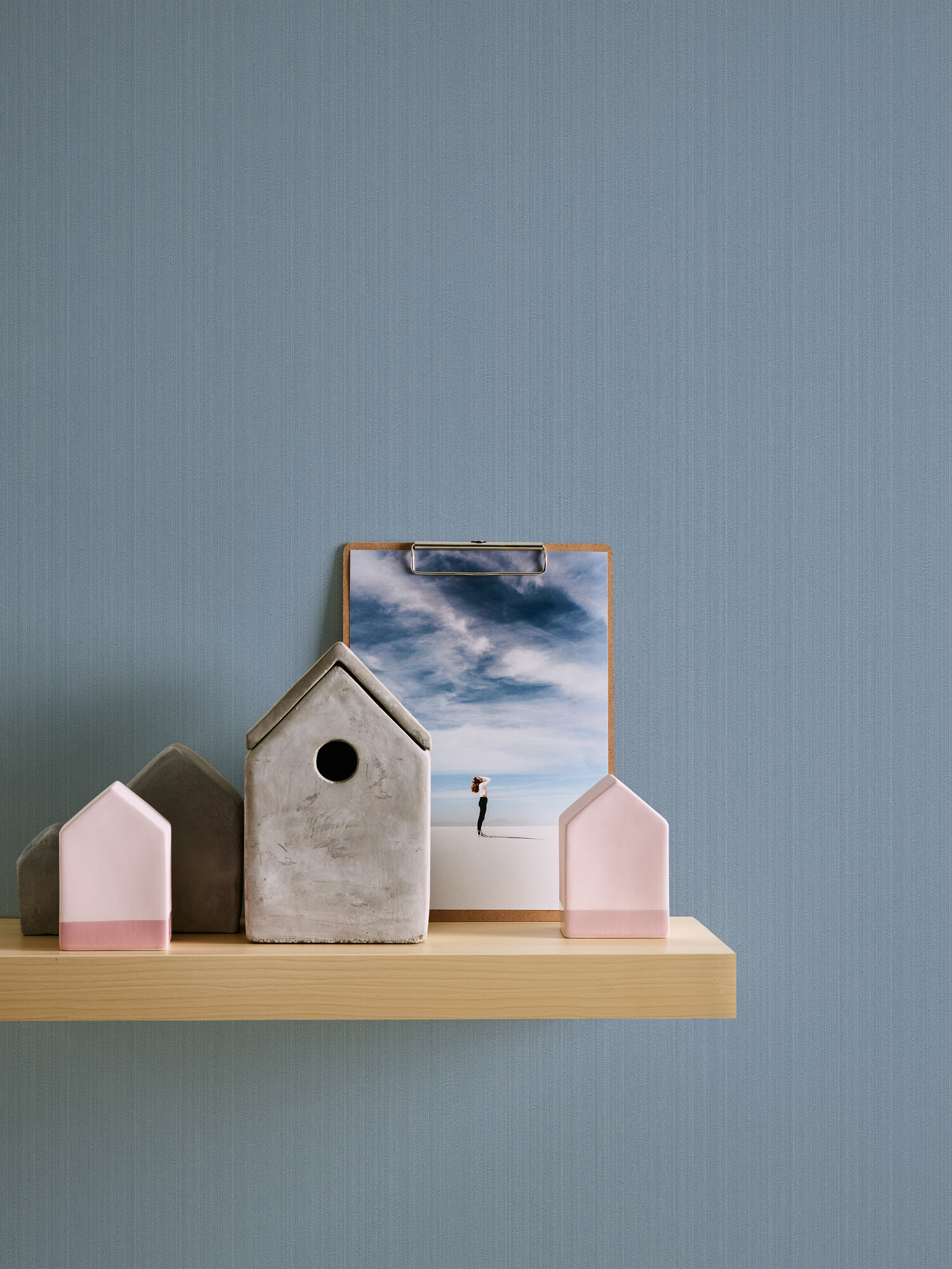 A.S.Creation Vliestapete blau B/H/D: ca. 53x1005x8,7 cm