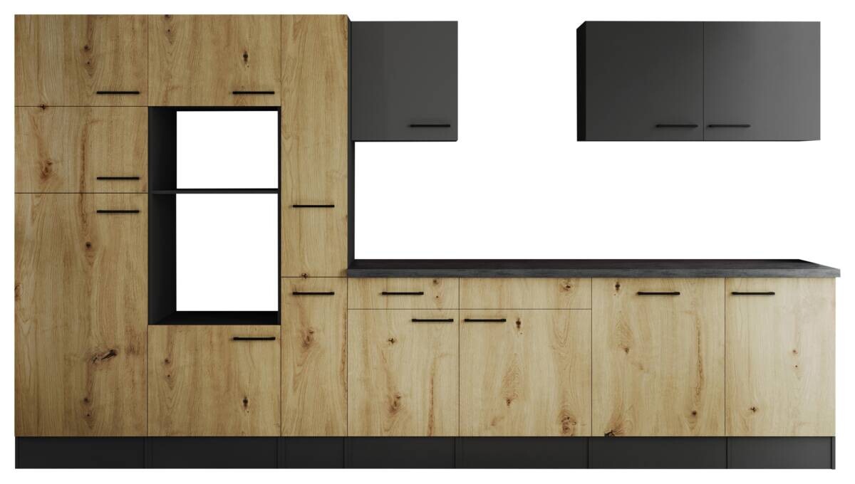 Küchenblock Oliver B/H/T: ca. 370x205x60 cm