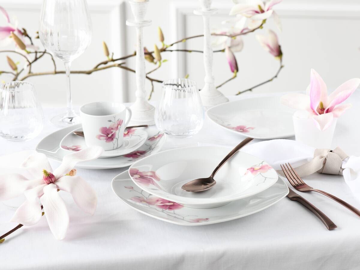 CreaTable Kombiservice Amelie multicolor Porzellan 30 tlg.