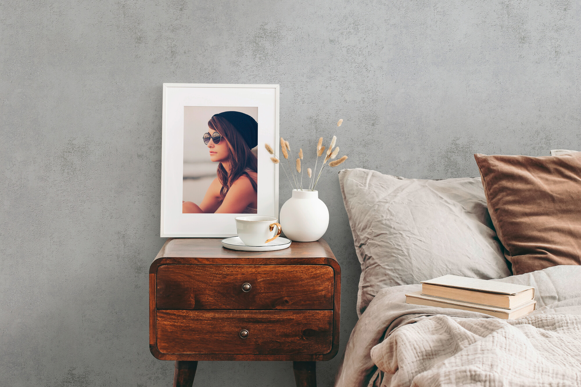 A.S.Creation Vliestapete silber grau B/H/D: ca. 53x1005x9,2 cm