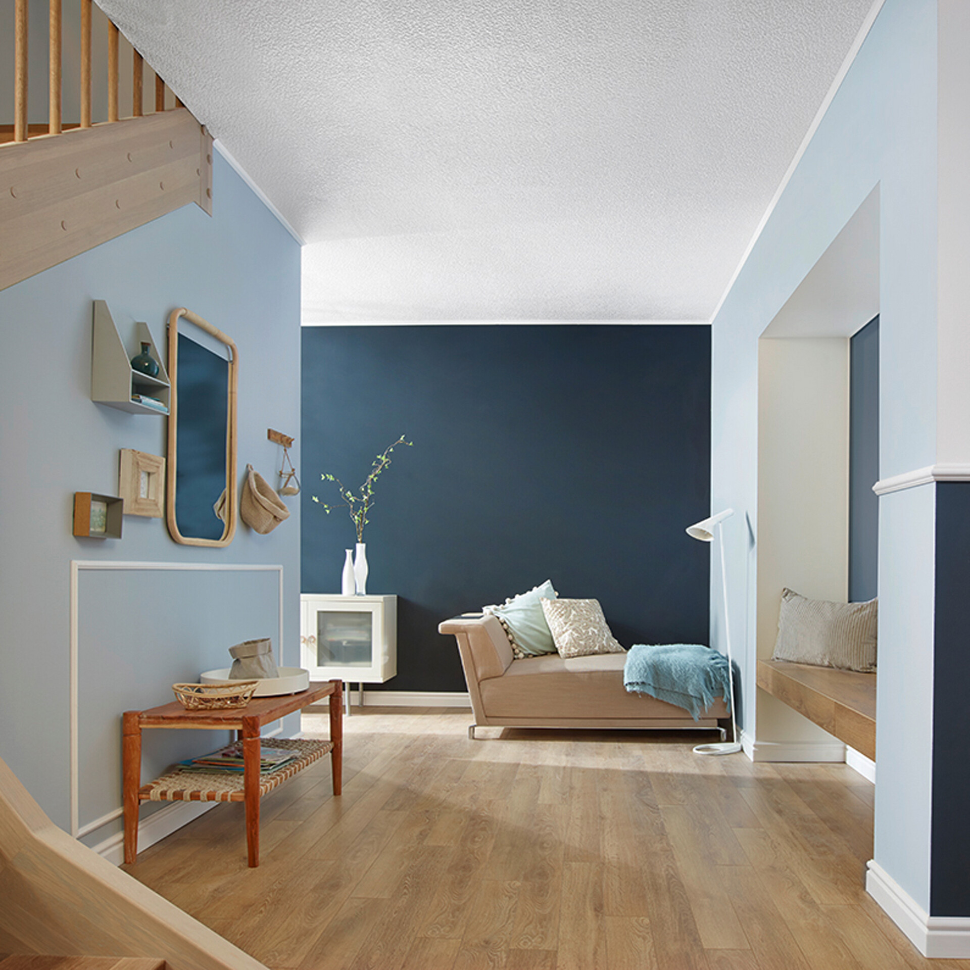 Deckenplatte weiß B/L/S: ca. 50x50x0,8 cm