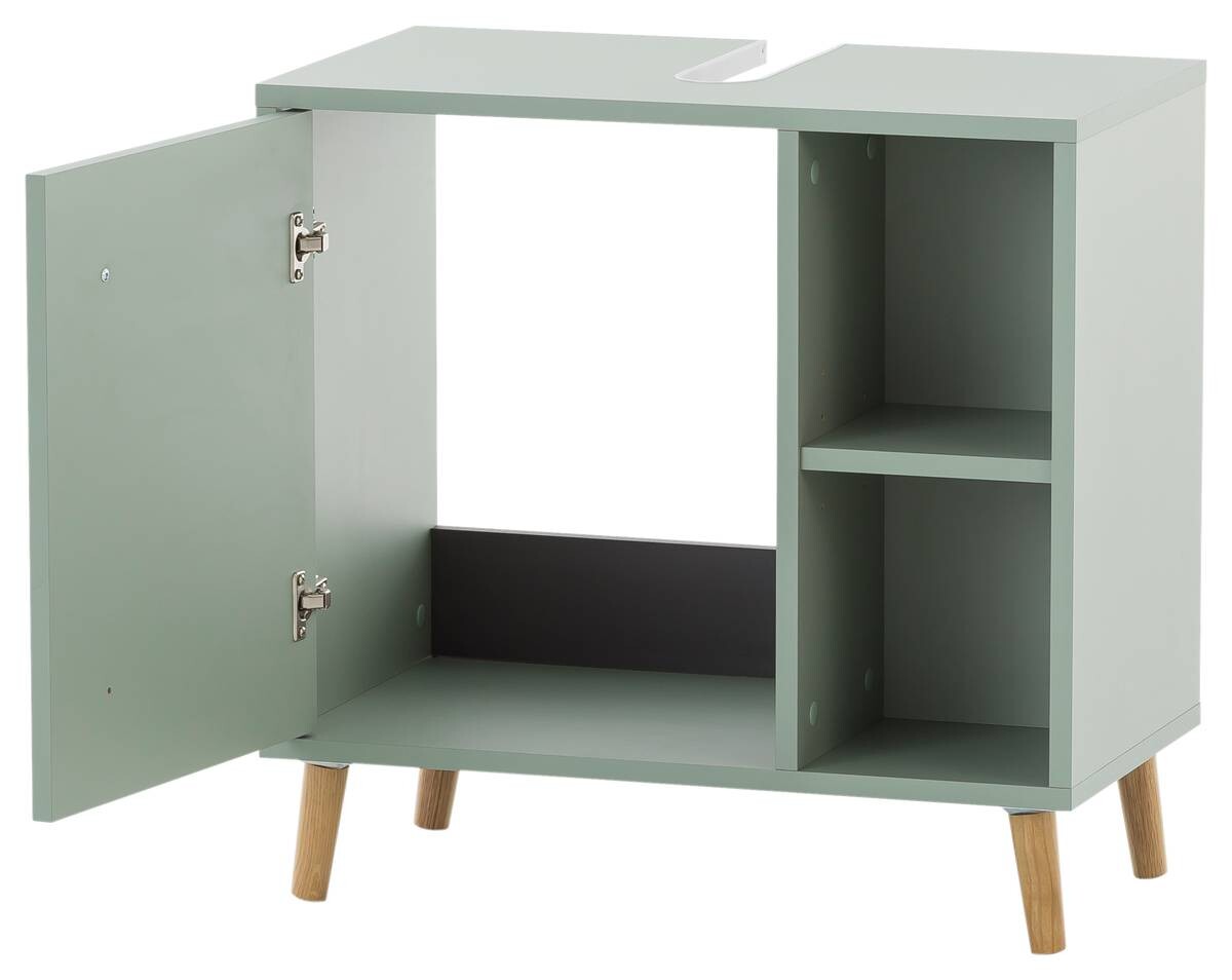Waschbeckenunterschrank Bjarne Pistazie B/H/T: ca. 60,2x59,3x33 cm