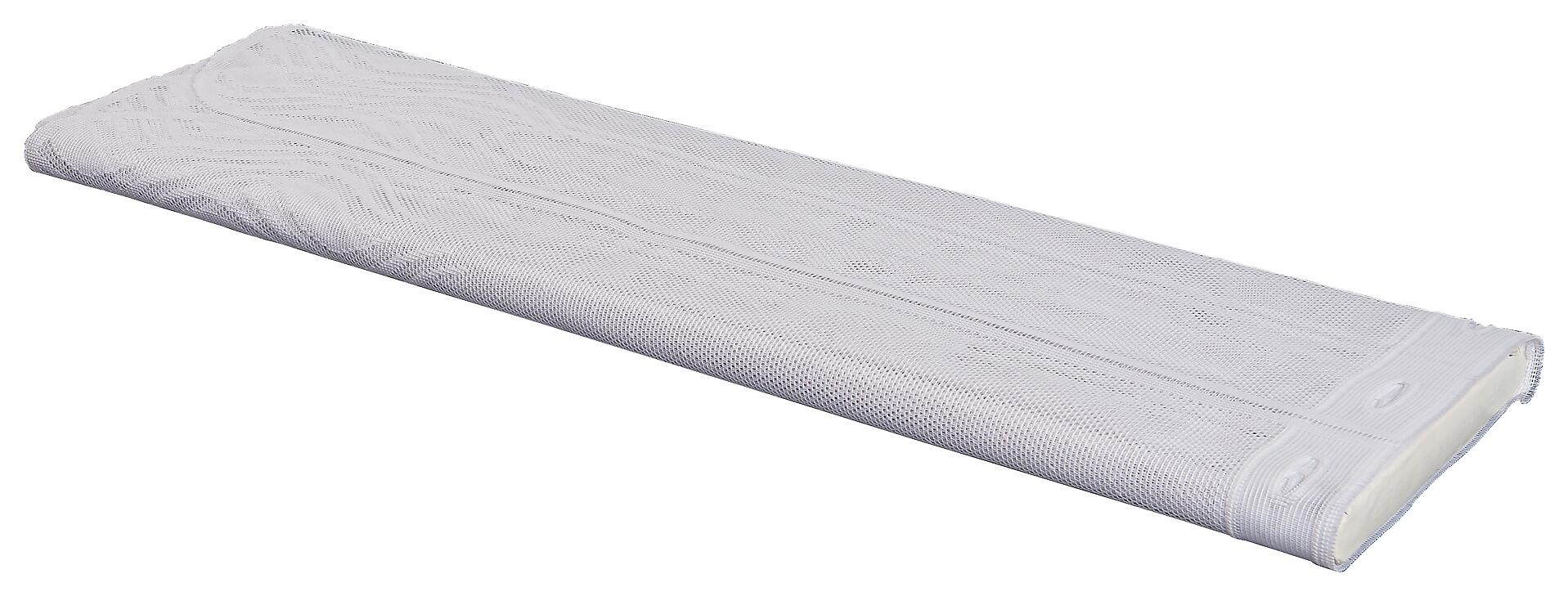 Scheibengardinen-Meterware weiß H: ca. 60 cm