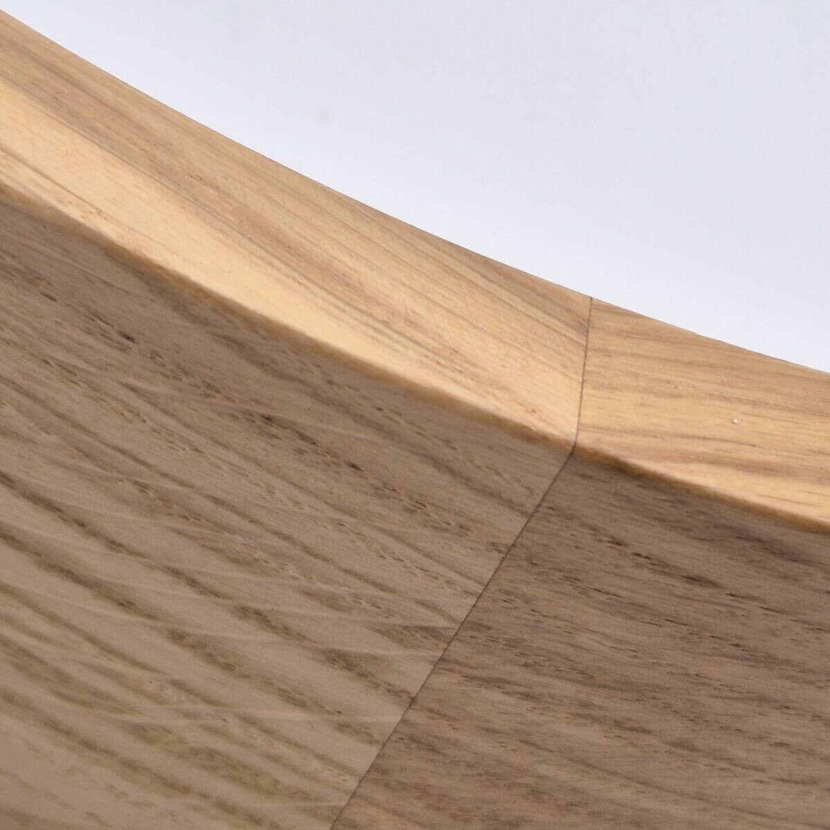 Lamkur Deckenleuchte 49434 Eiche Glas Eiche H/L: ca. 8x27 cm E27 2 Brennstellen