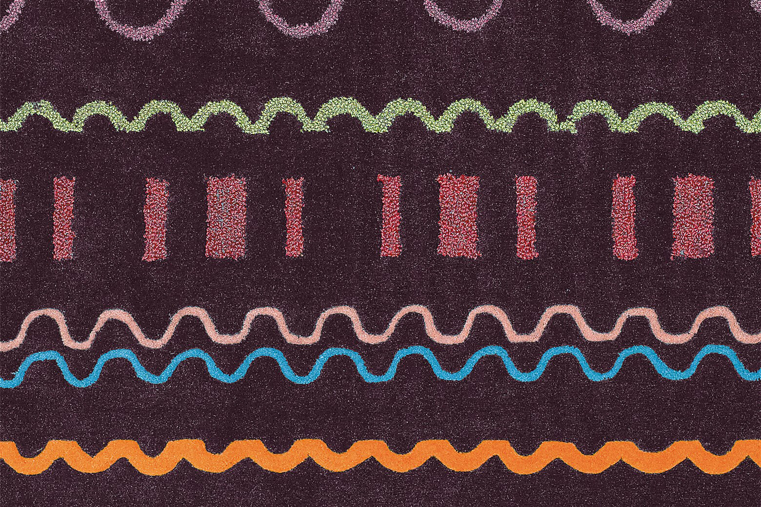 Arte Espina Kurzflorteppich Spirit 3085 violett B/L: ca. 140x200 cm