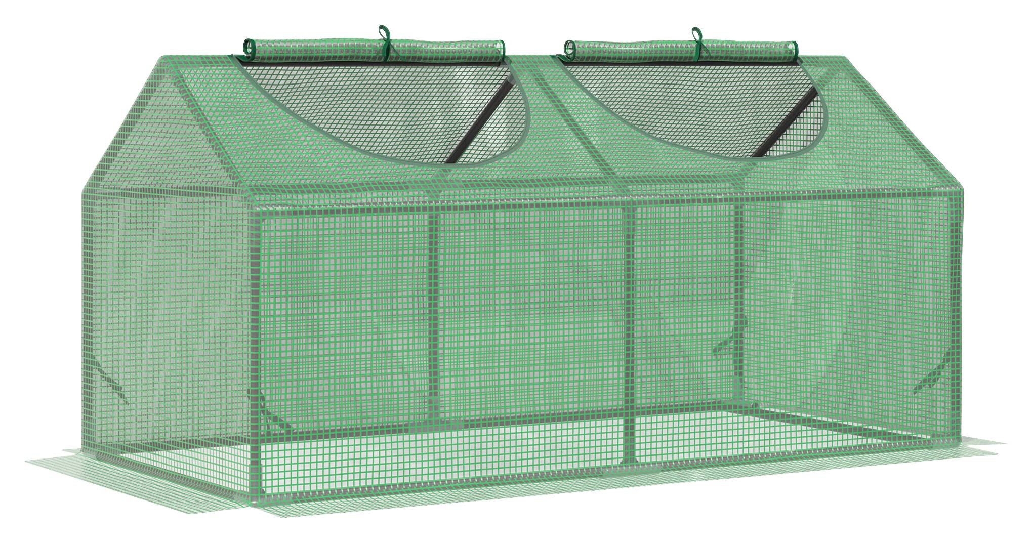 Outsunny Gewächshaus B/H/L: ca. 60x60x120 cm