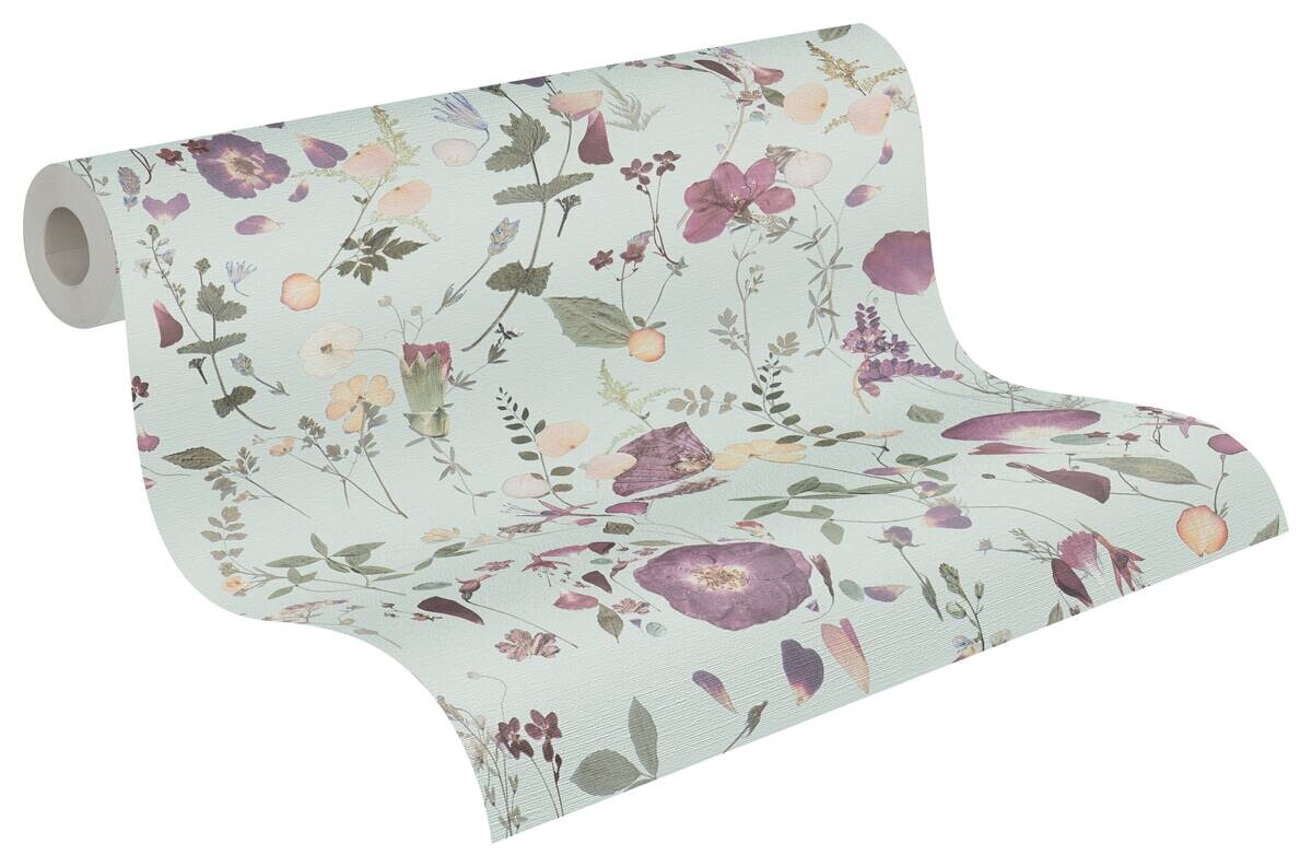 A.S.Creation Vliestapete violett gelb B/H/D: ca. 53x1005x8 cm