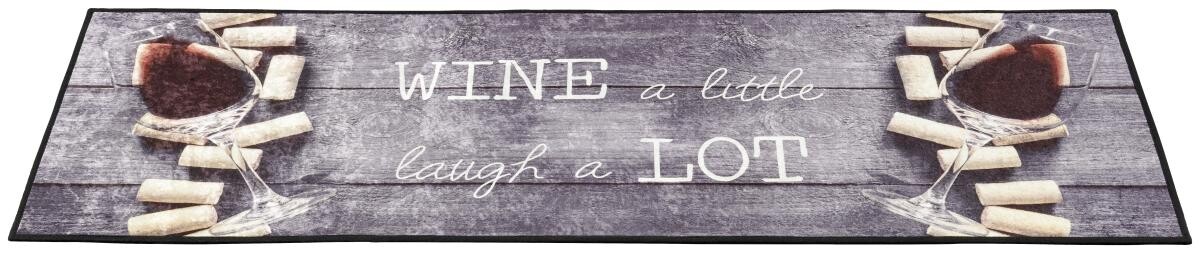 Küchenläufer Trend grau B/L: ca. 50x150 cm