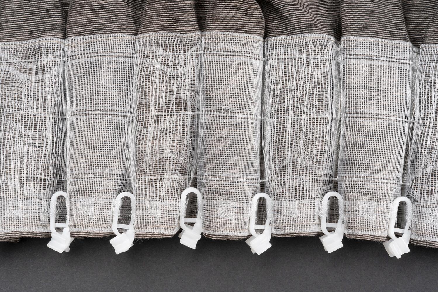 Kombivorhang SOFT taupe B/L: ca. 135x245 cm