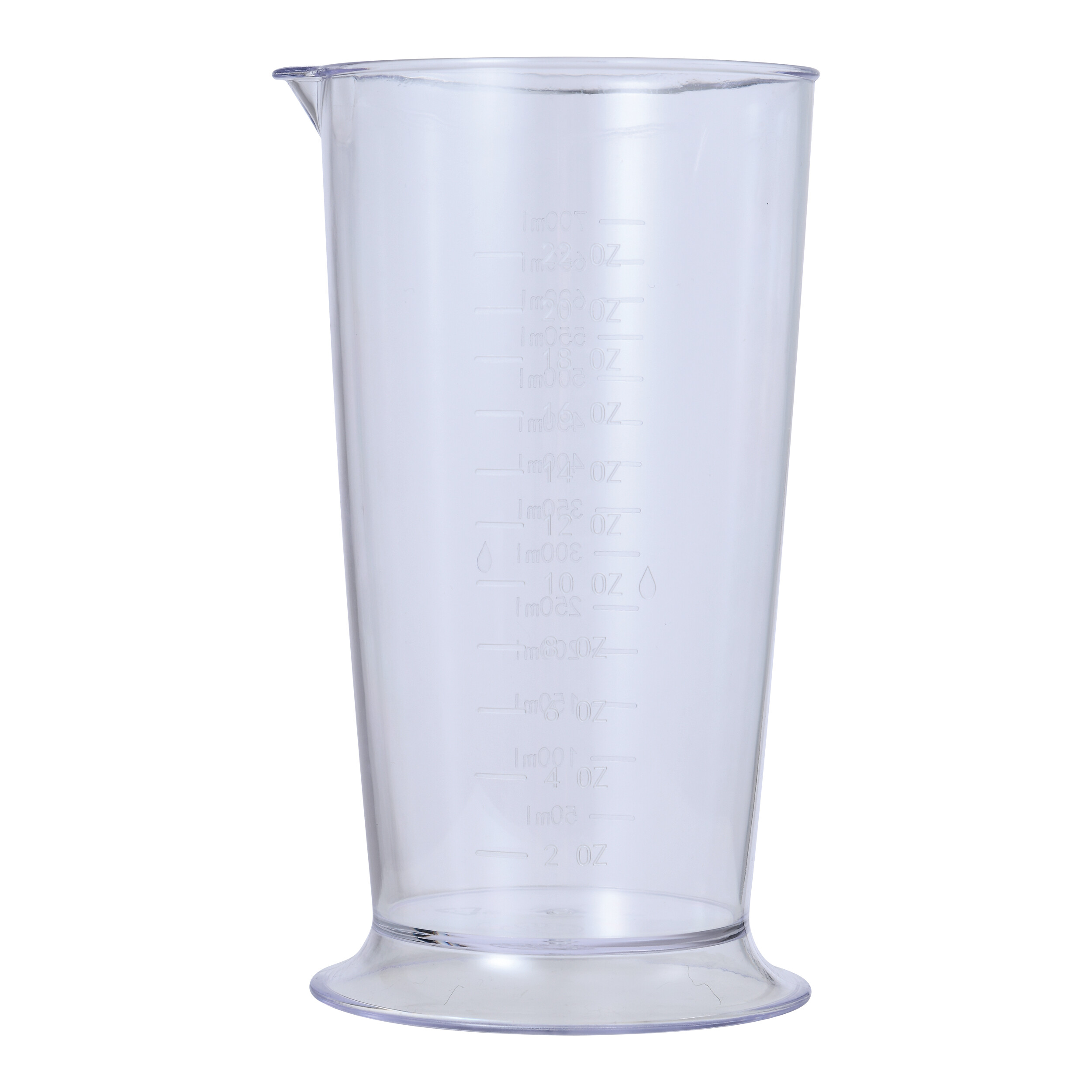 BERGNER Stabmixer weiß Edelstahl B/H/L: ca. 14x24,5x24 cm