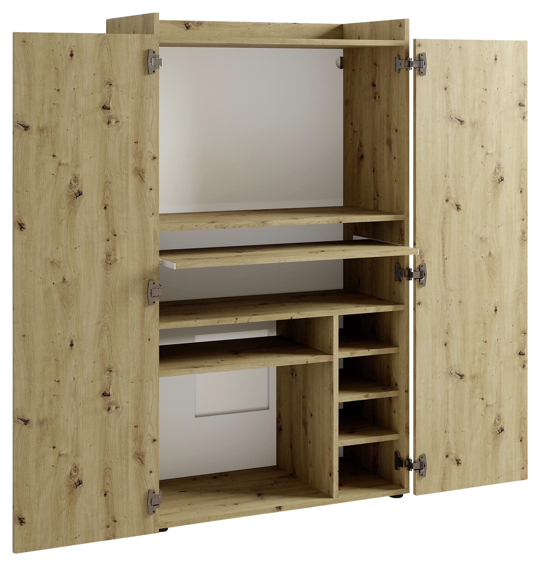 Sekretär JANNE Eiche B/H/T: ca. 80x141x40 cm