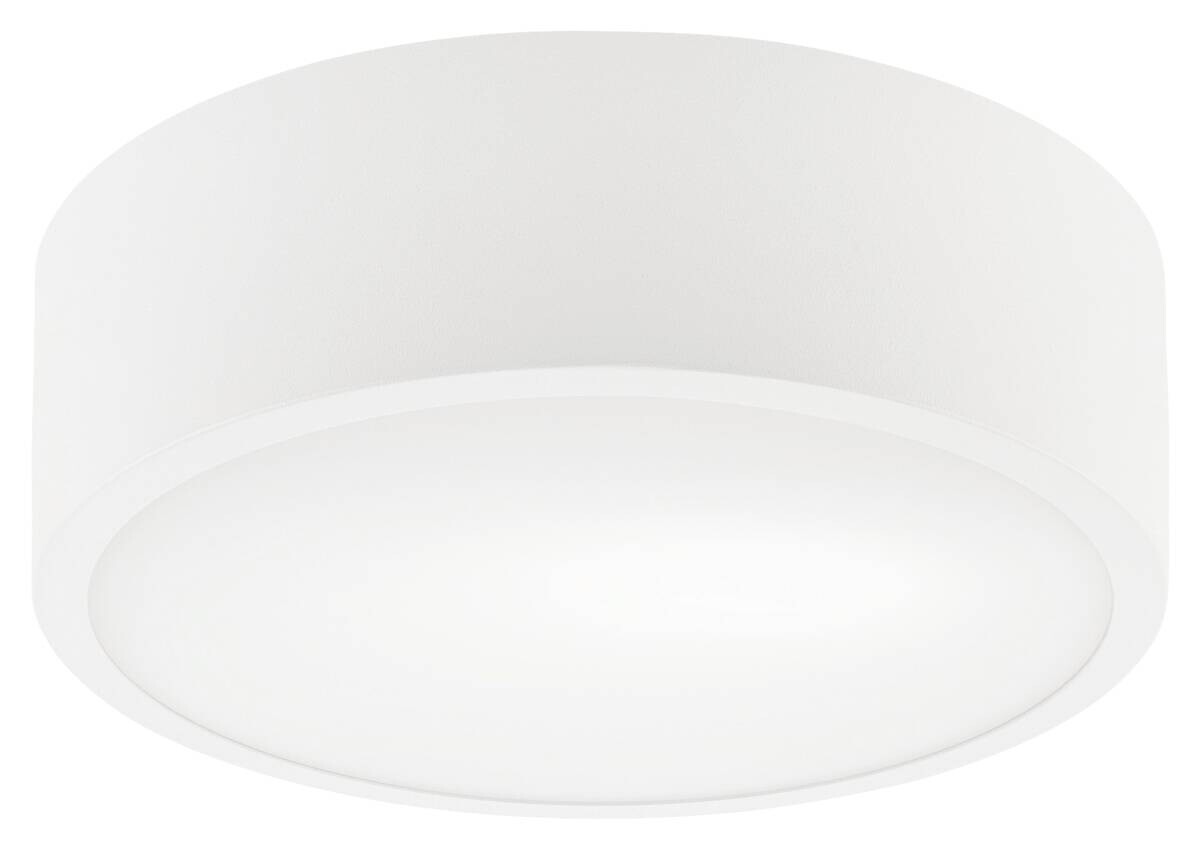 Lamkur Deckenleuchte Dankte weiß Glas Stahl H/L: ca. 8x26 cm E27 1 Brennstellen