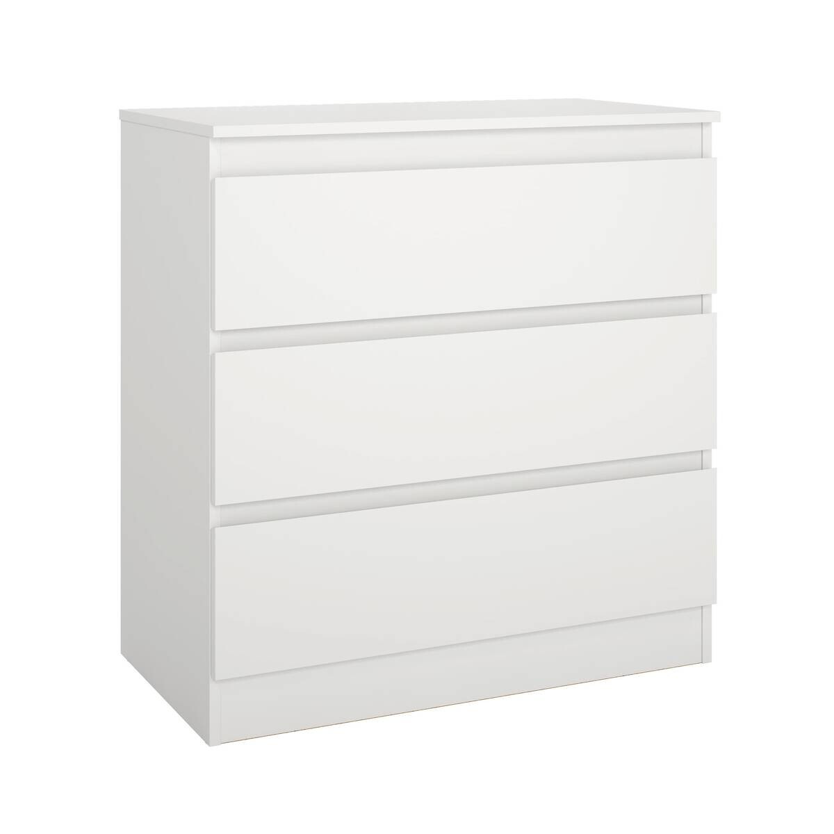 Kommode Mara weiß B/H/T: ca. 77x80,5x42 cm