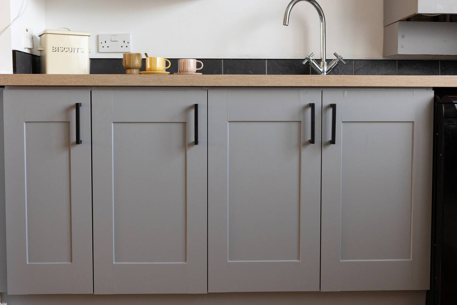 d-c-fix Dekofolie Uni Matt grau B/L: ca. 90x210 cm