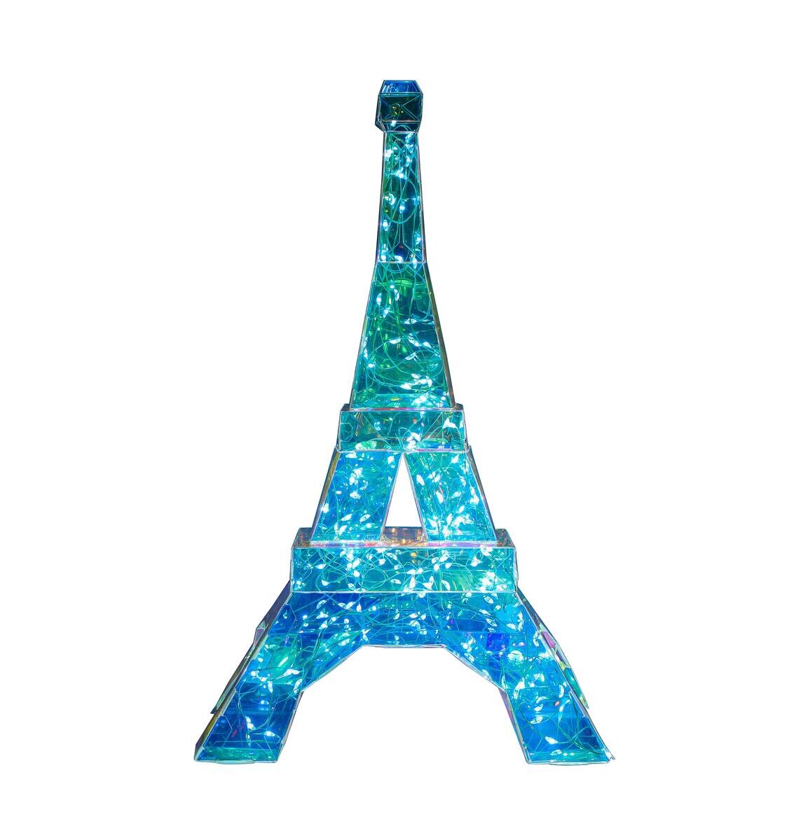 Nolo LED-Dekoleuchte Eiffelturm transparent