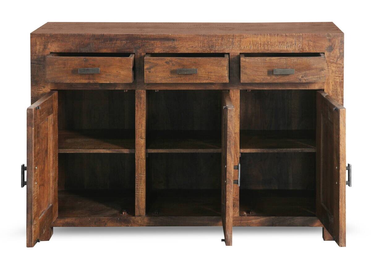 Kommode Genua Akazie dunkel B/H/T: ca. 130x86x40 cm