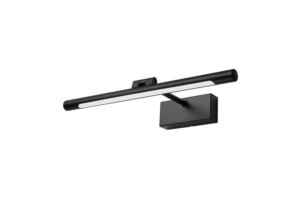 Lamkur LED-Spiegelbeleuchtung schwarz Stahl B/H/L: ca. 5x14x40 cm