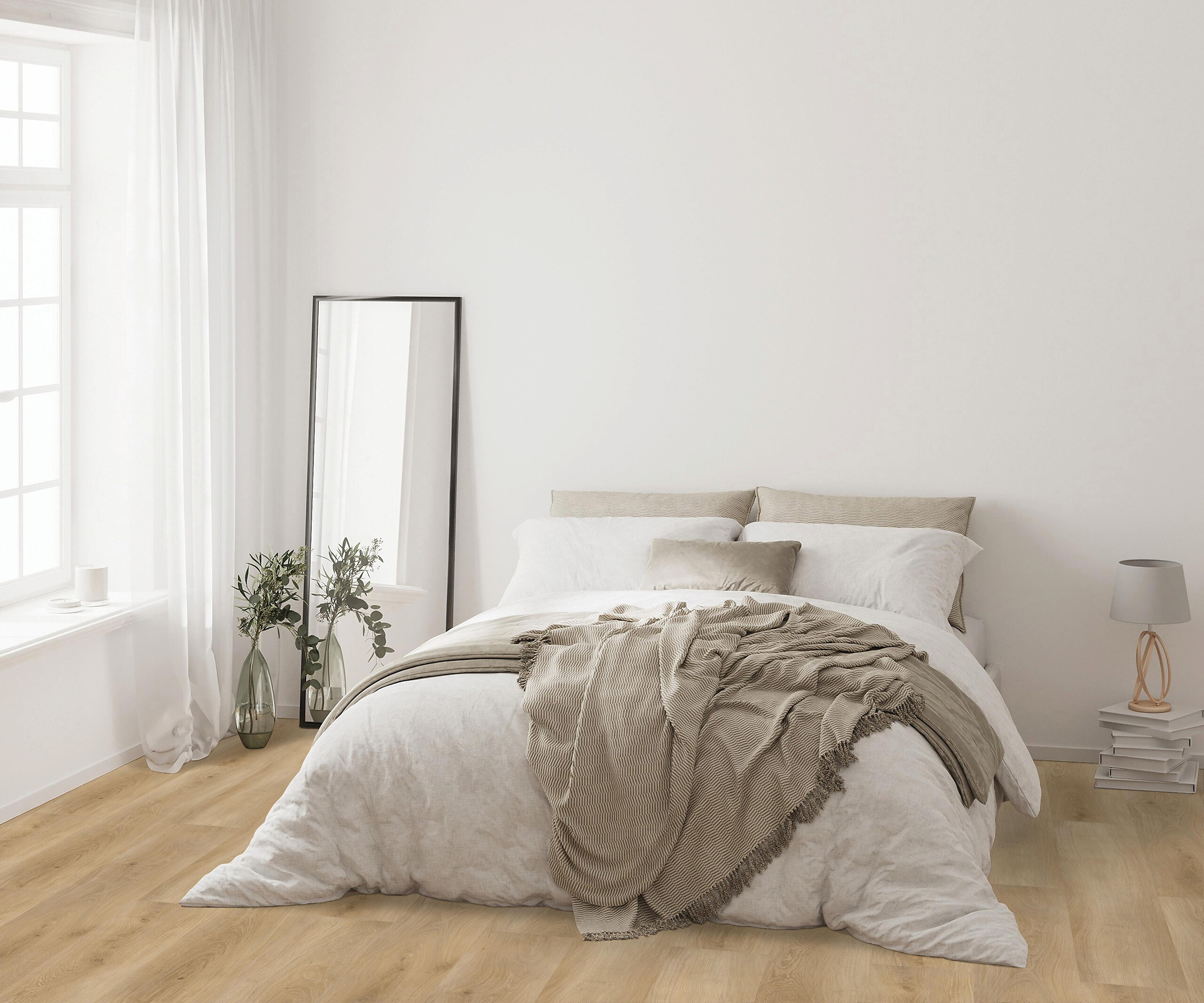 Click-Vinylboden Buchrasen ca. 2,782 m² im Paket  B/L: ca. 22,9x122 cm pro Paket