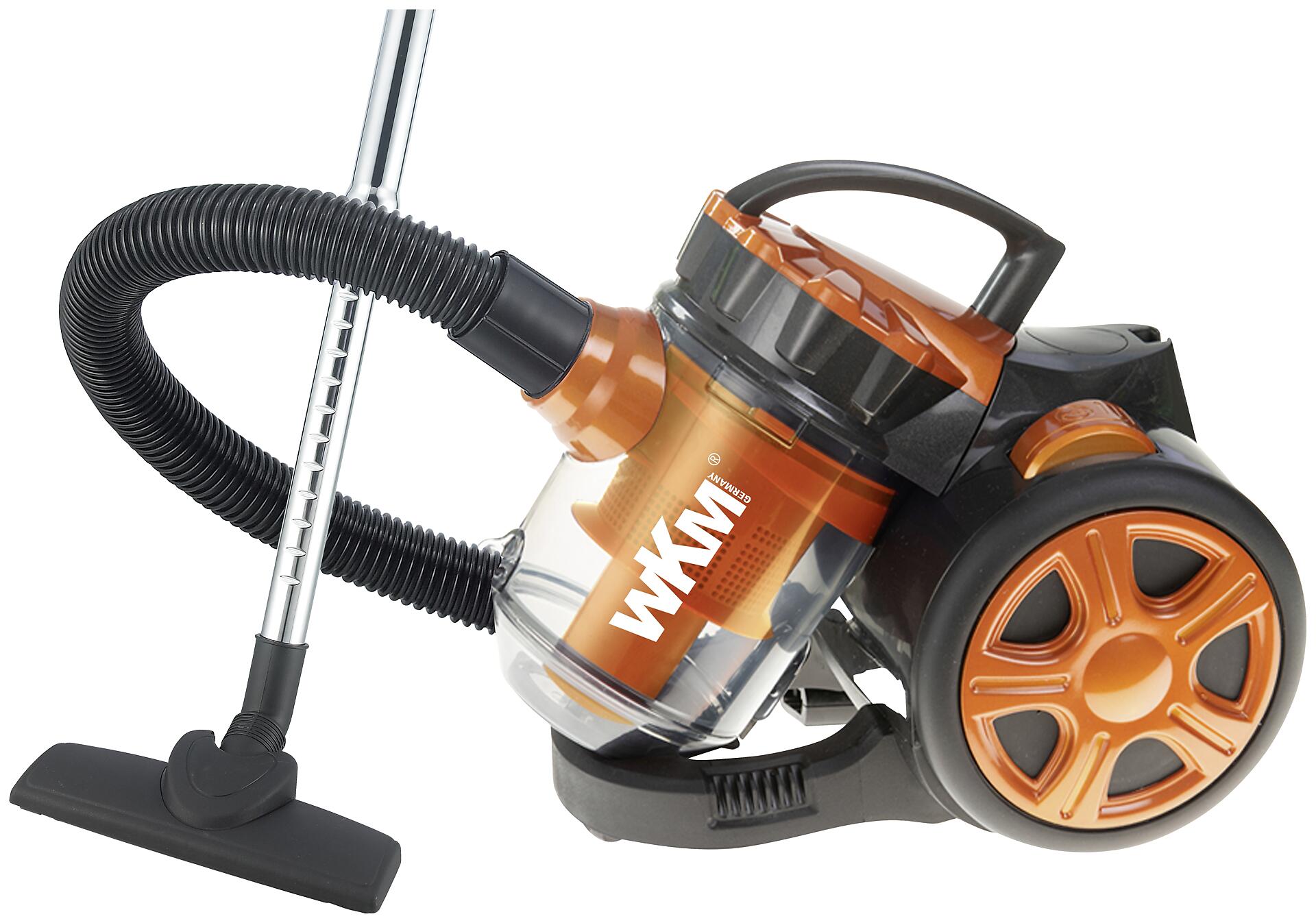 WKM Bodenstaubsauger PSC-1800W.26 orange Kunststoff Metall B/H/T: ca. 23x26x33 cm