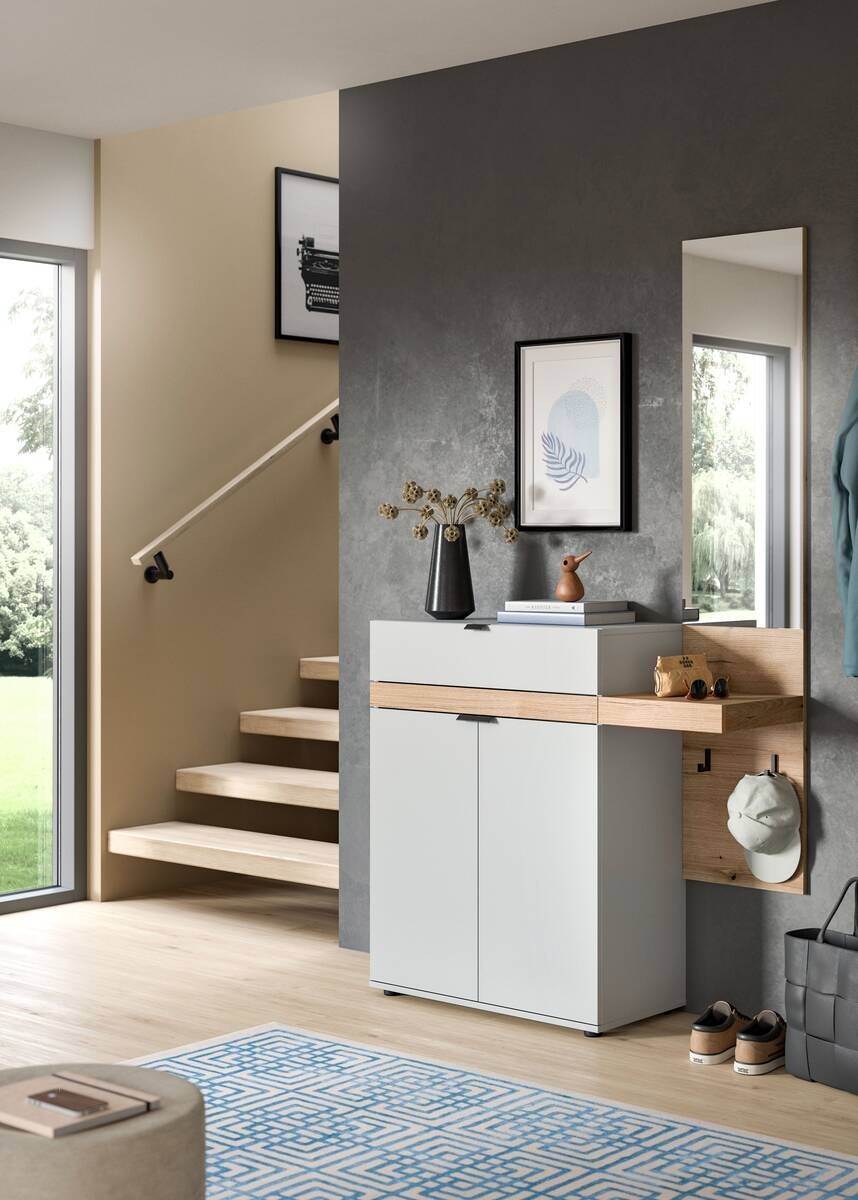 Spiegelpaneel Naro Evoke Oak Nachbildung B/H/T: ca. 35x160x37 cm