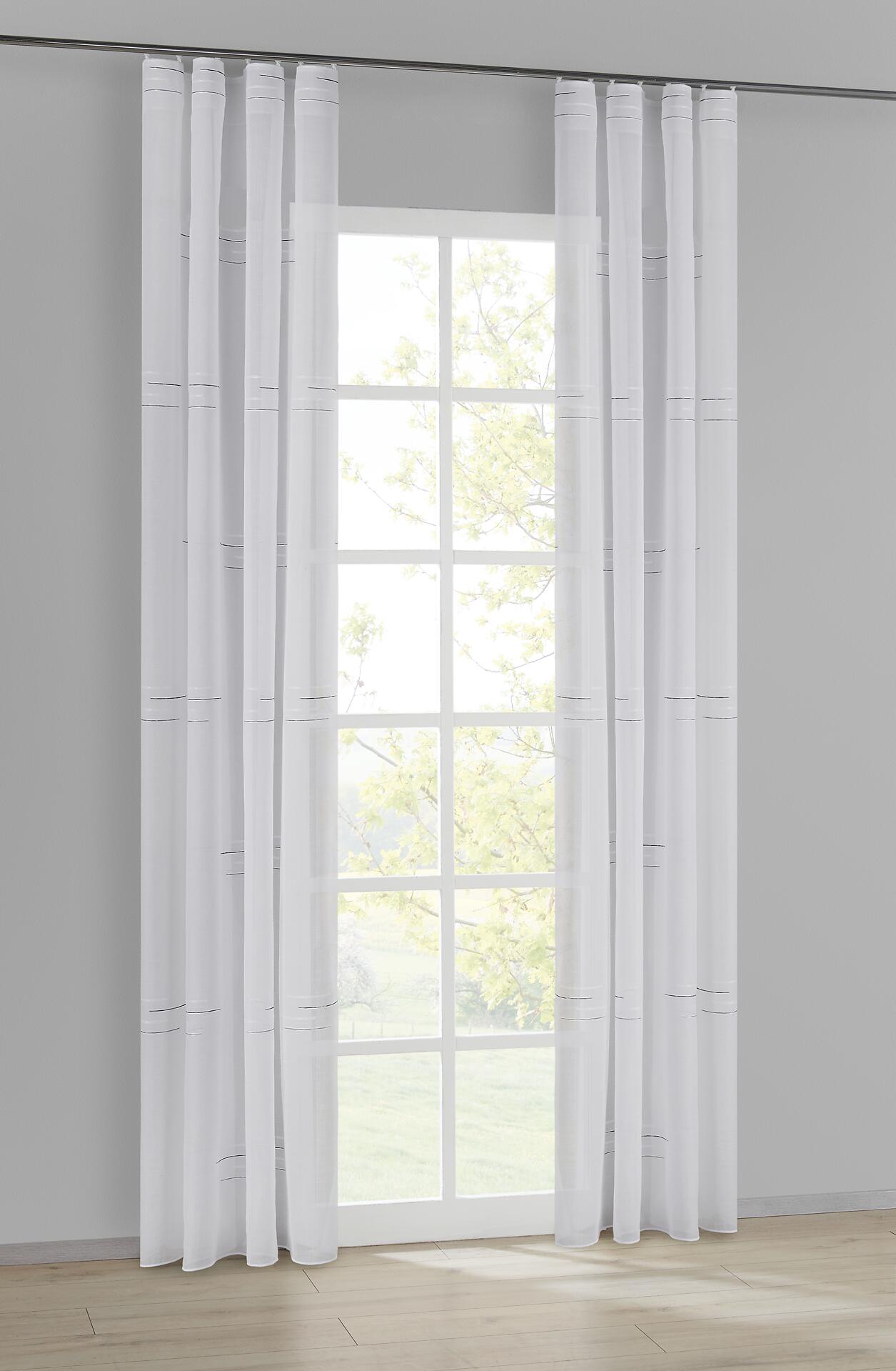 POCOline Kombivorhang Beren schwarz B/L: ca. 140x245 cm