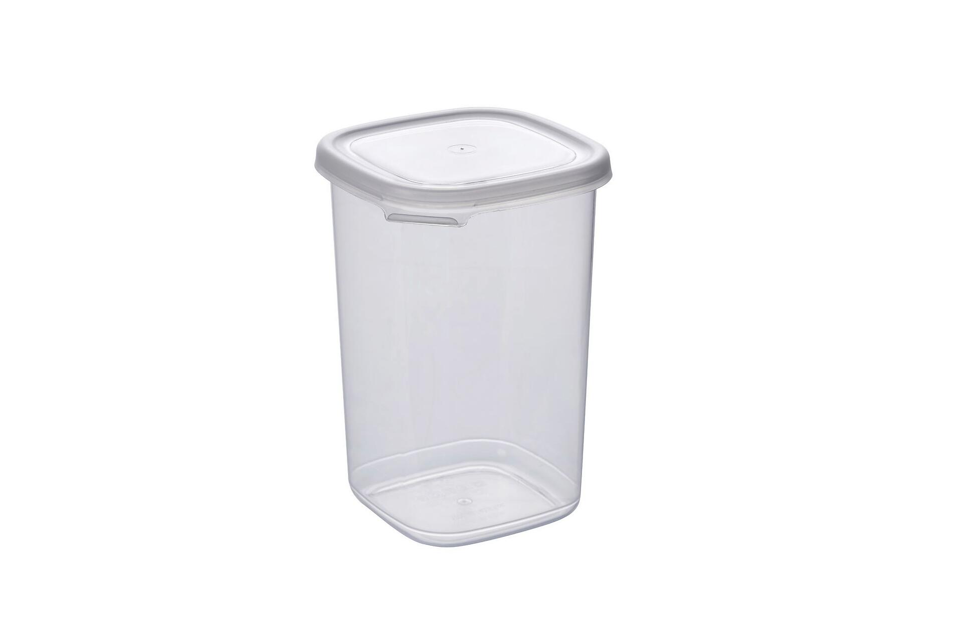 HermiaConcept Vorratsdosenset 12-tlg. weiß B/H/T/L/D: ca. 10x16,5x10x10x10 cm