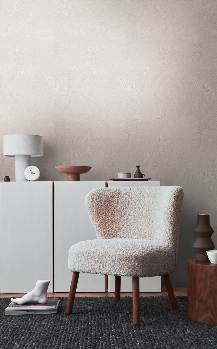 A.S.Creation Vliestapete grau weiß B/H/D: ca. 53x1005x9,2 cm