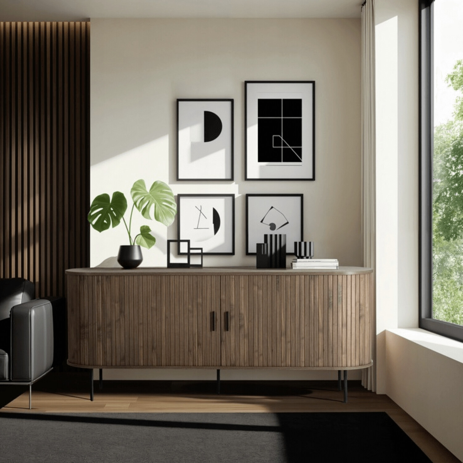 Kommode SELVA nussbaum Nachbildung B/H/T: ca. 180x76x40 cm Kommode SELVA nussbaum Nachbildung B/H/T: ca. 180x76x40 cm