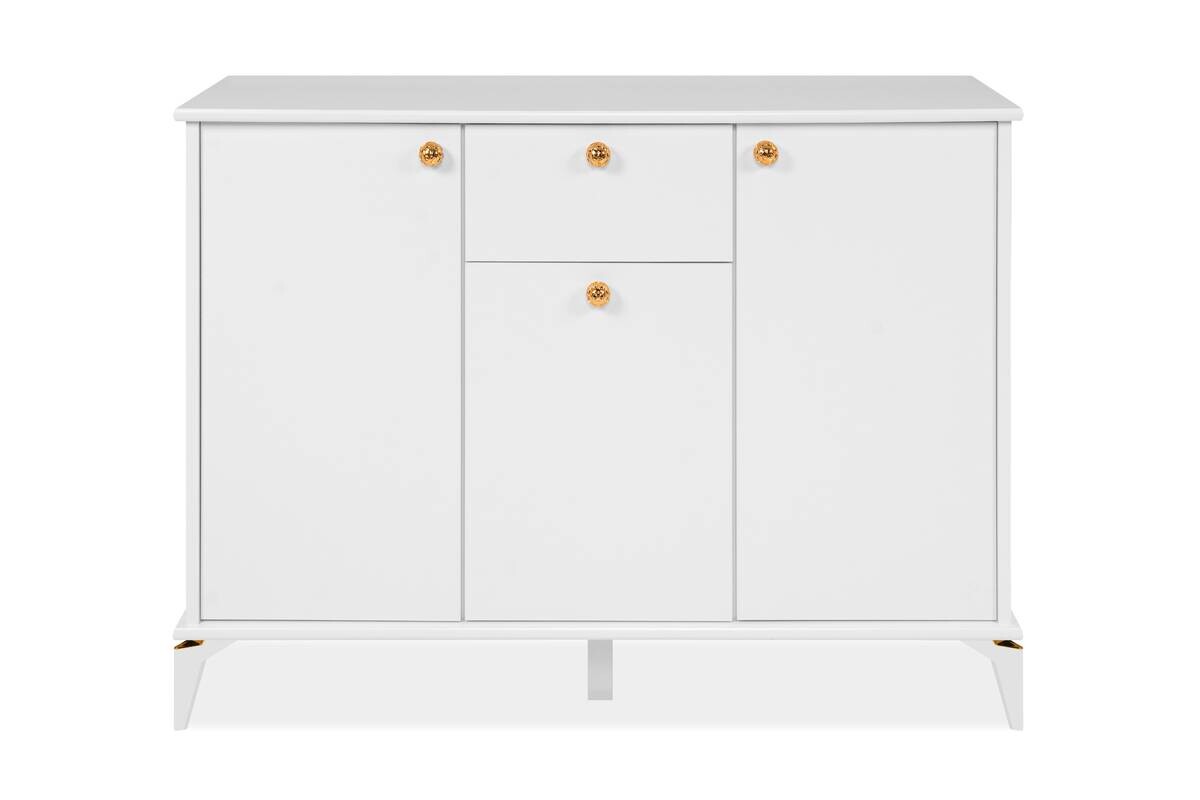 Kommode Izmir Izmir Izmir Izmir Izmir Izmir weiß Kupfer Nachbildung B/H/T: ca. 120x90x36 cm