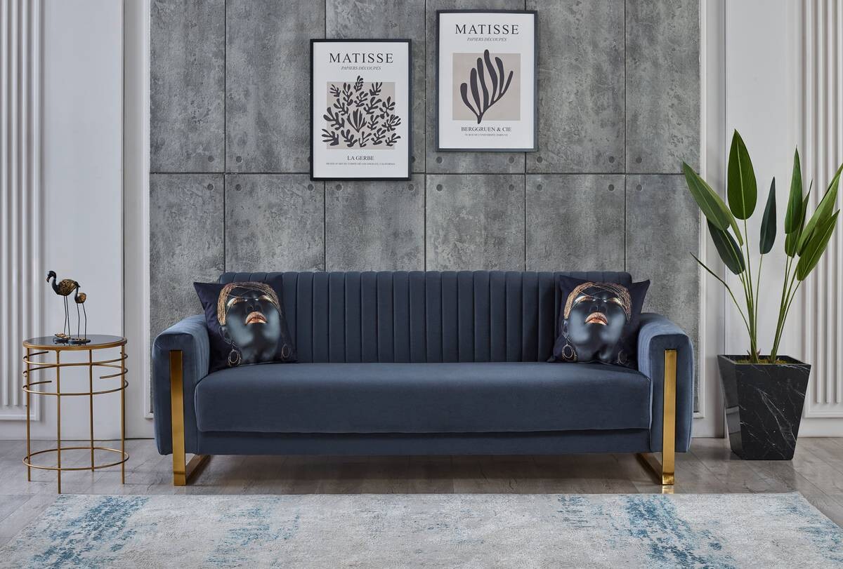 Sofa 3-2-1 Bogota anthrazit Microfaser