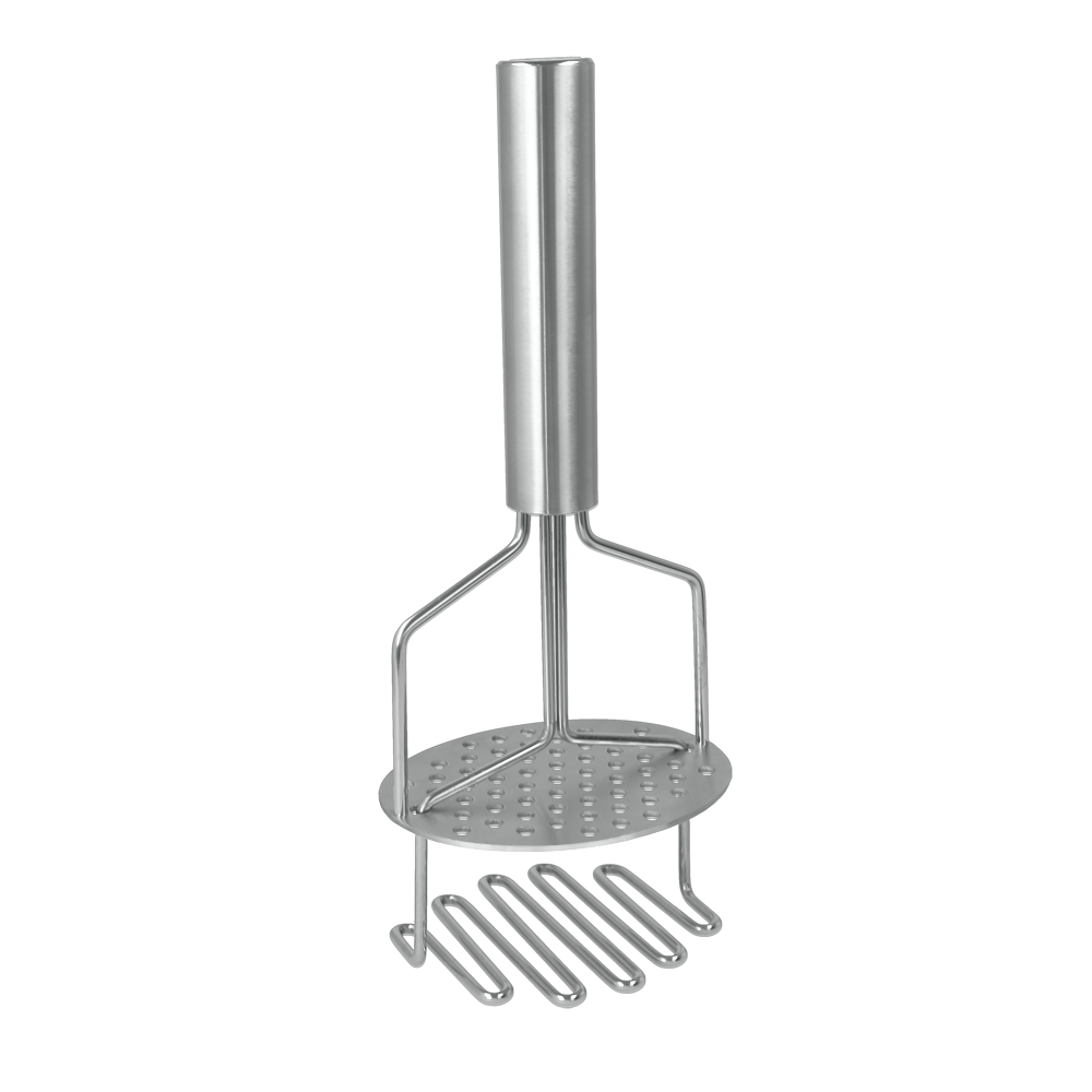 Metaltex Kartoffelstampfer silber Edelstahl B/H/L: ca. 8,7x29,4x10,7 cm