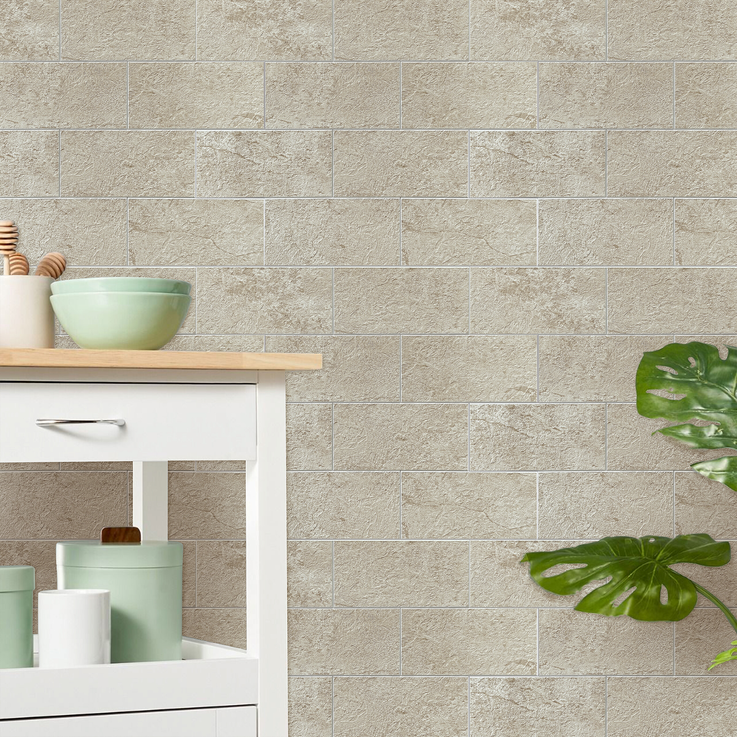 Wandfliesen beige B/L: ca. 30,05x30,5 cm