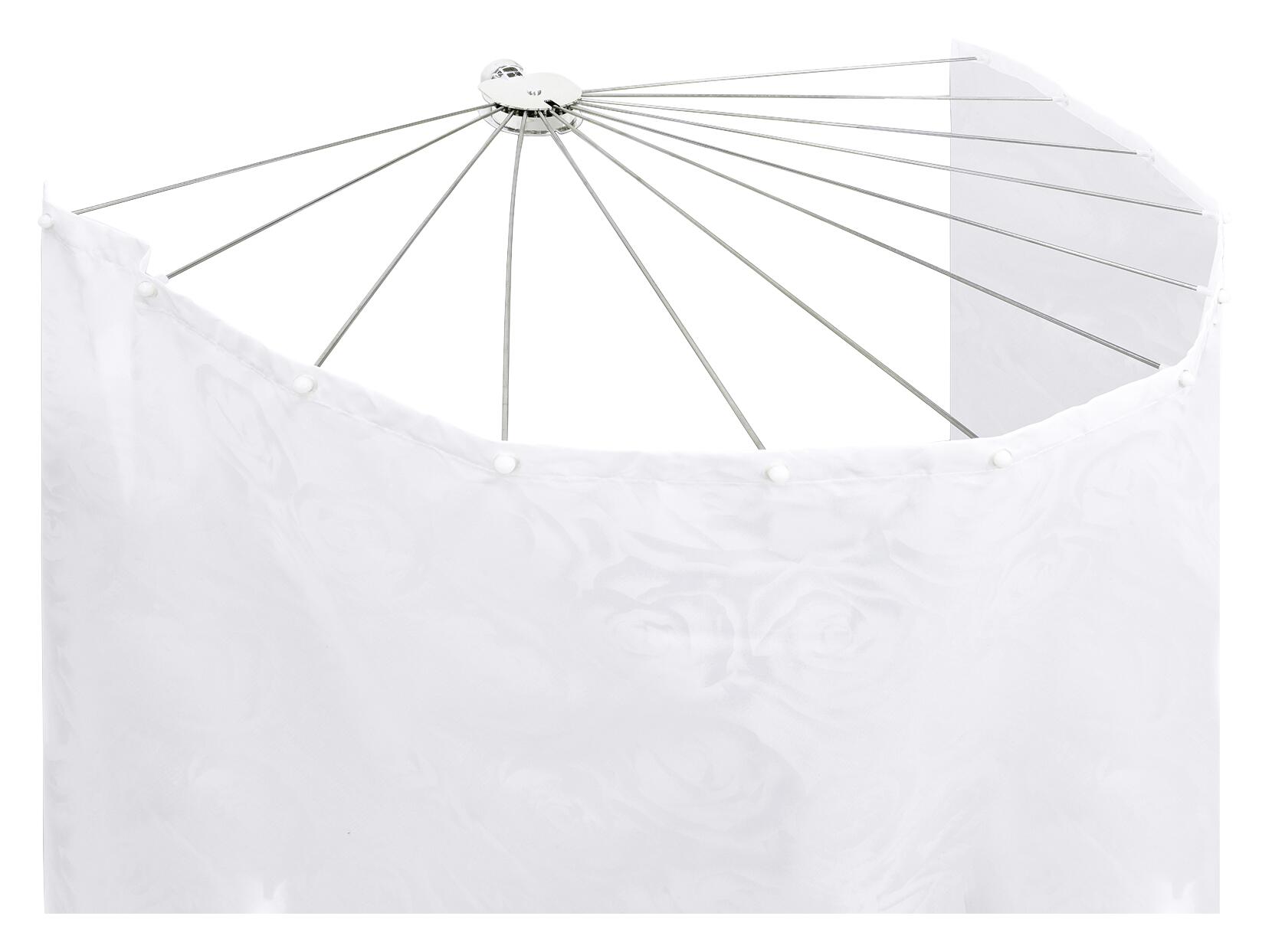 Duschspinne weiß MDF 1er Pack Duschspinne weiß MDF 1er Pack