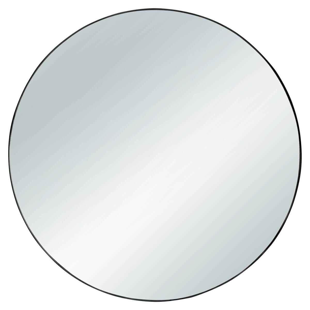 Metallspiegel Esra schwarz D: ca. 50 cm