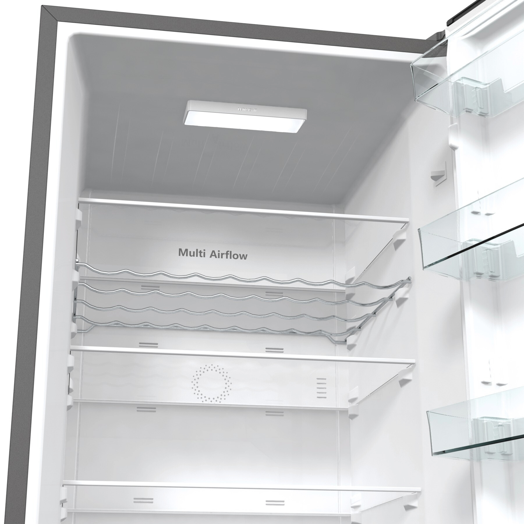 Hisense Kühl-/Gefrierkombination RM469N4ACD Silbergrau