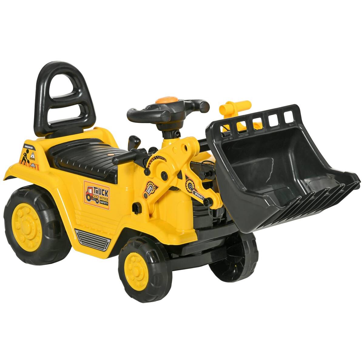 HOMCOM Trettraktor B/H/L: ca. 26,5x39x80 cm