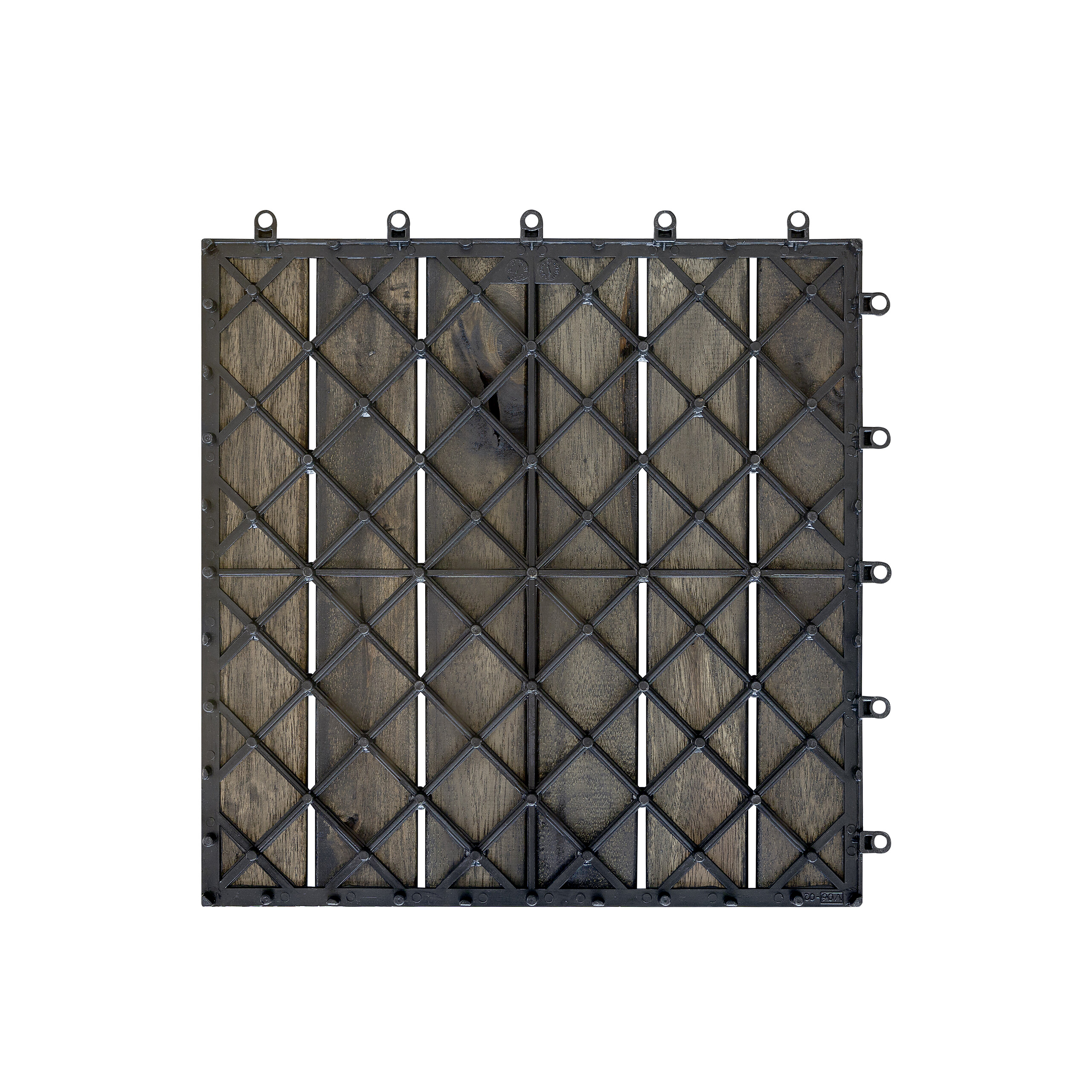 POCOline Terrassenfliese Anthrazit anthrazit B/L: ca. 30x30 cm