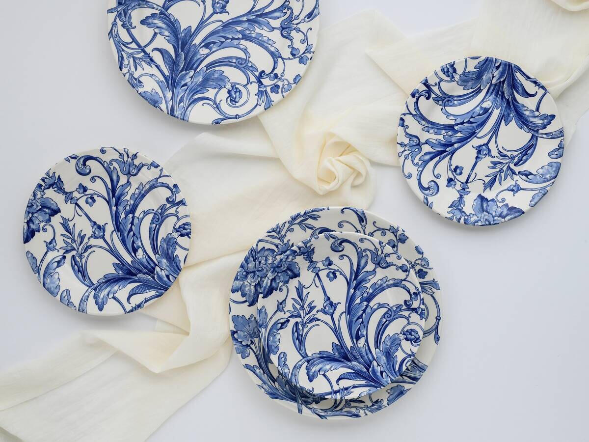 CreaTable Tafelservice Venecia rot Steingut 18 tlg.