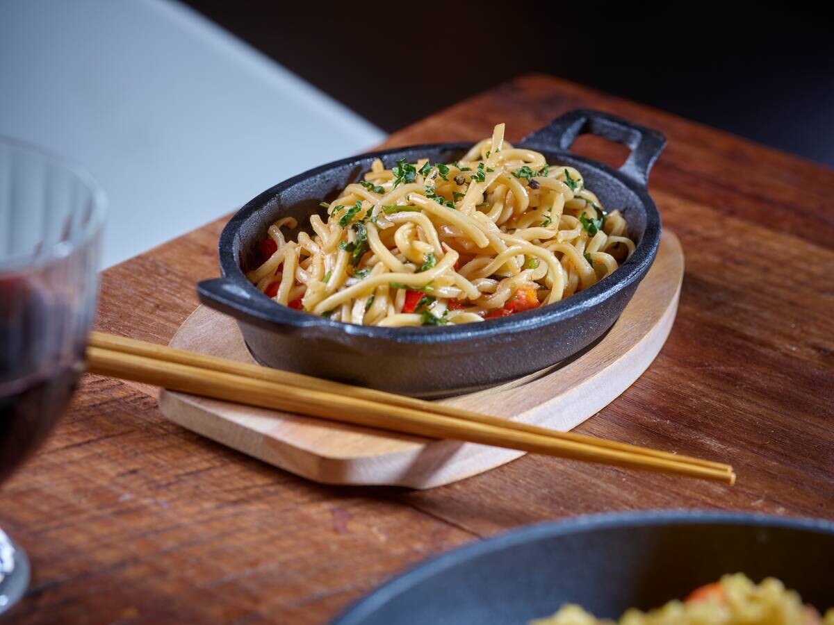 ECHTWERK Servierpfanne Big schwarz Eisen B/H/L: ca. 12x4,5x22 cm