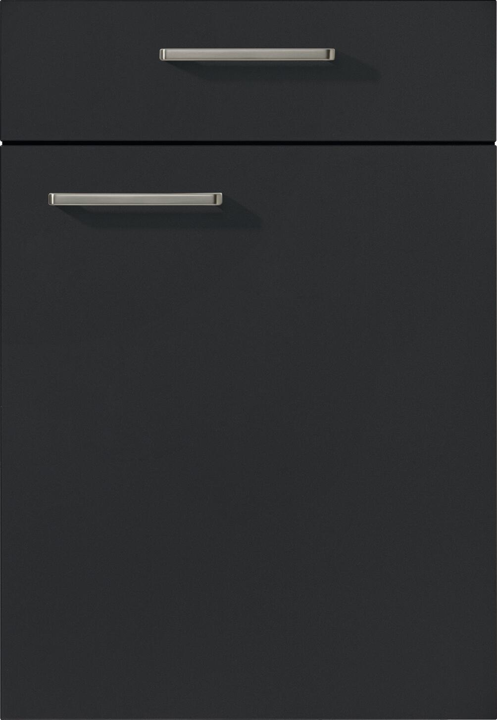 nobilia Inselküche Easytouch Mineralgrün Lacklaminat B/T/L: ca. 272x60x262 cm