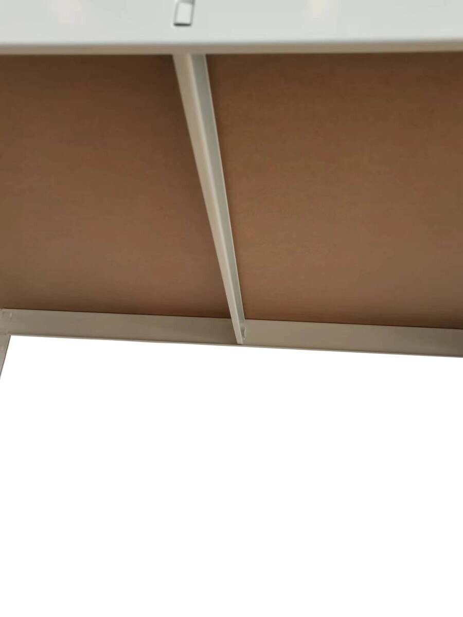 Schwerlaststeckregal weiß B/H/T: ca. 90x180x60 cm